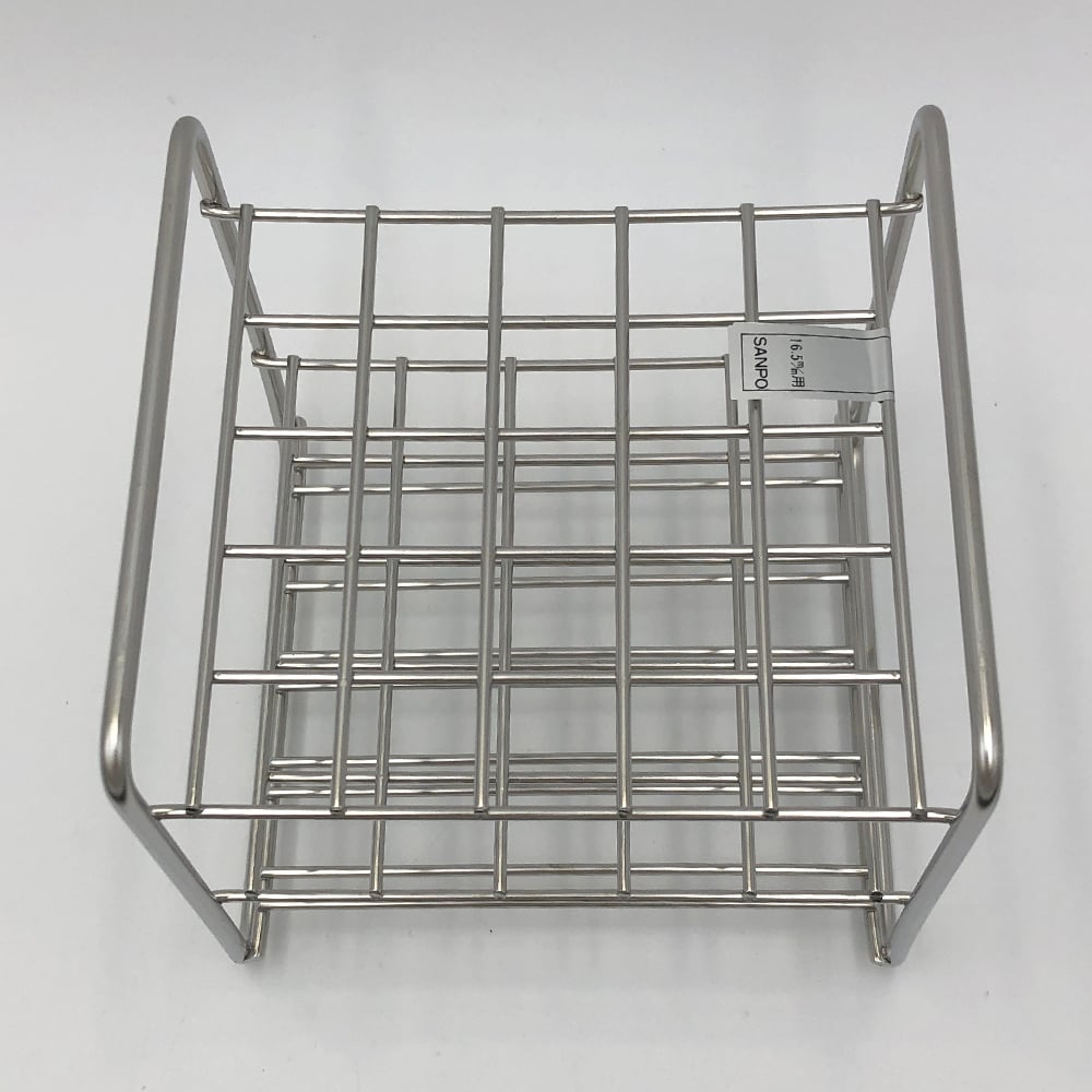 2-9502-25 Stainless Steel Test Tube Stand Array: 5 x 5 Size: 18.5mm 16 ...