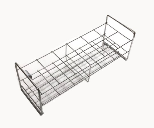 サンポー2-9502-64ステンレス試験管立配列：２×６サイズ：４２ｍｍ４０‐１２【1台】(as1-2-9502-64)