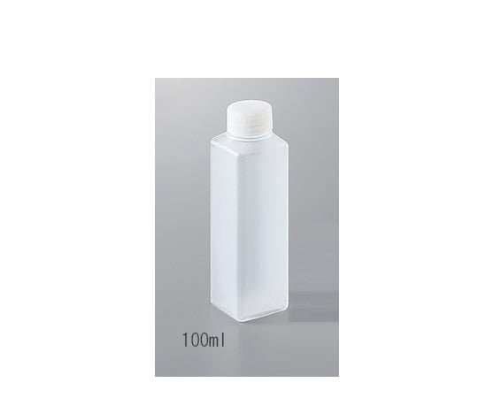 2-9557-52角型容器１００ｍｌ（ケース販売）【1箱(100本入)】(as1-2-9557-52)