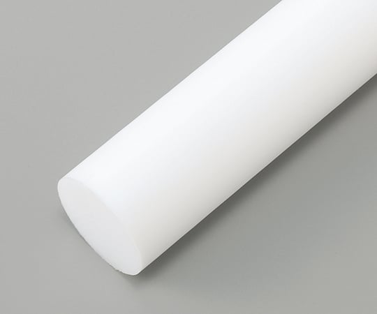 2-9576-02 樹脂丸棒 PTFE φ8mm×495mm