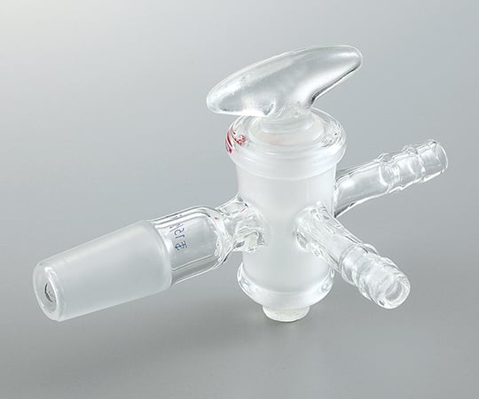 2-9604-01ジョイント付三方コックガラスコックＴＳ１５／２５【1個】(as1-2-9604-01)