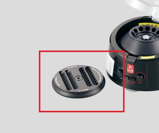 2-9611-12小型微量高速遠心機用ローター8連PCRチューブ×4本掛け【1個】(as1-2-9611-12)