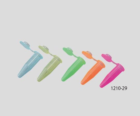 エスエスアイ2-9653-03マイクロチューブ高遠心タイプ蛍光５色１．５ｍＬ【1袋(500本入)】(as1-2-9653-03)