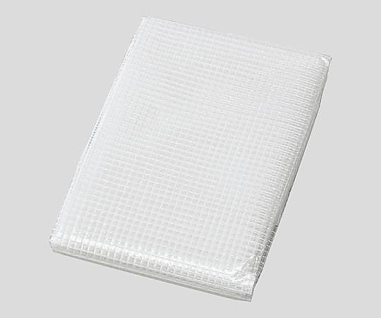 See-Through Sheet PE Transparent Cotton Thread Sheet Eyelet 10 Pcs 1.8m x 2.7m B-309