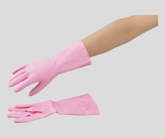 ［Discontinued］Glove With PVC Fleece Piles Pink S NHS-SP