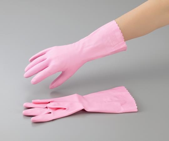 PVC Glove Working Medium Thick S Pink 1 Pair 111-SP