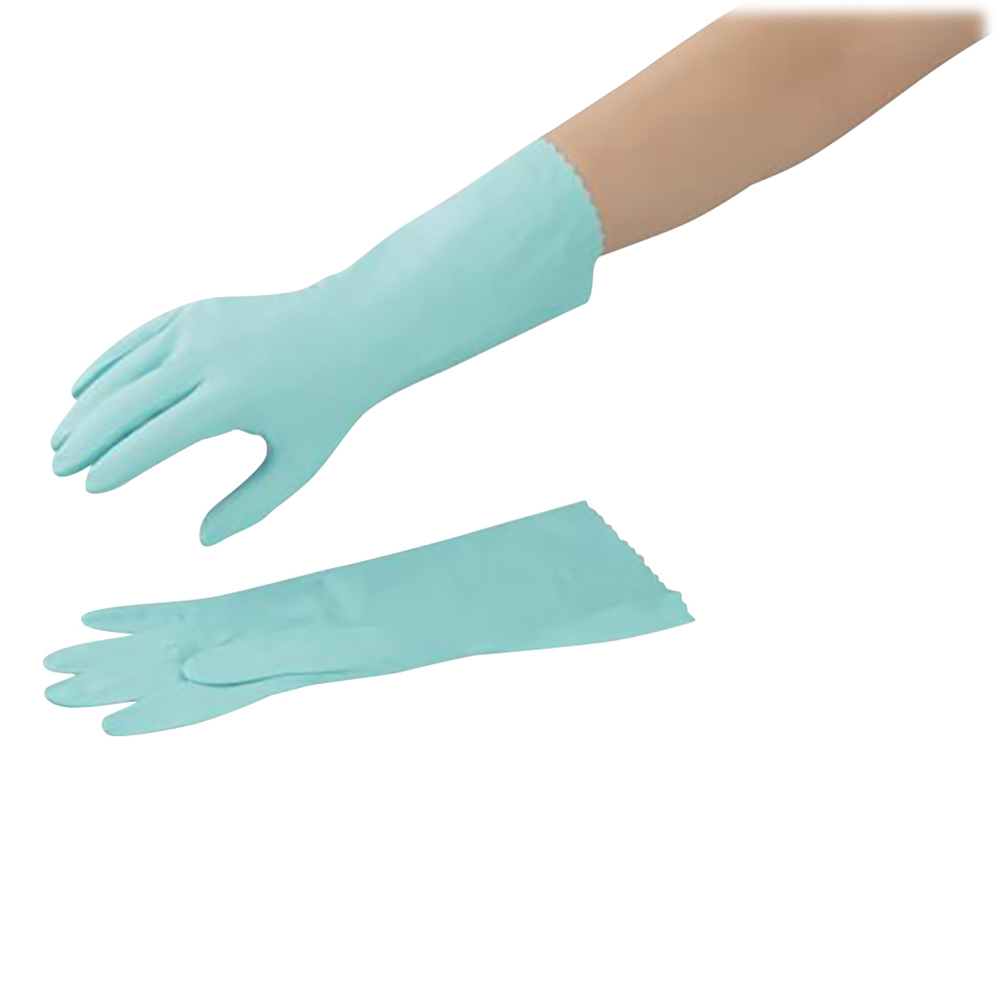 Nitrile Thin Glove (Without Inside Fleece) Green M NHEXU-MG