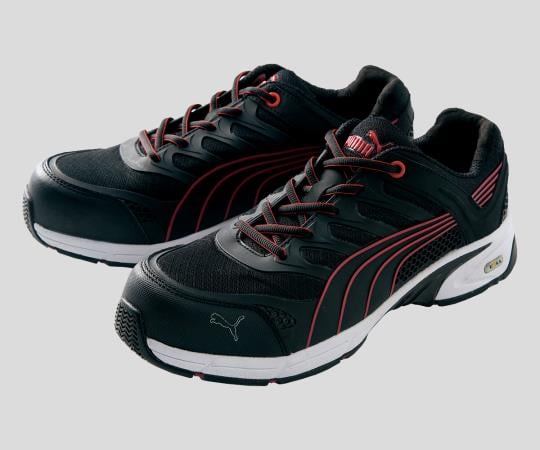 ［Discontinued］Safety Sneakers (PUMA(R)) Black/Red 24.5cm 64.224.0