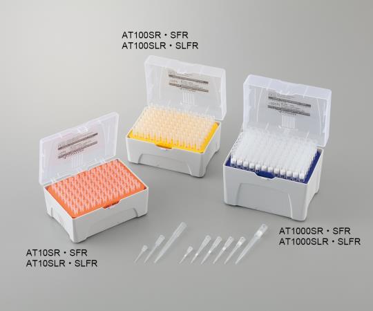 ［Out of stock］Standard Tip 1000μl 96/Rack x 6 Racks Sterilized AT1000