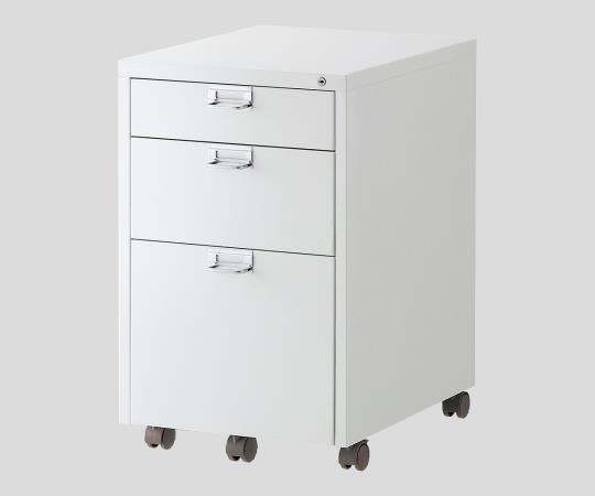 ［Discontinued］Simple Desk White Cabinet PDK-450/