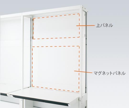 2-9915-06 背面マグネットパネル 中間部 W1100デスク対応用 RFP-MP11SAW