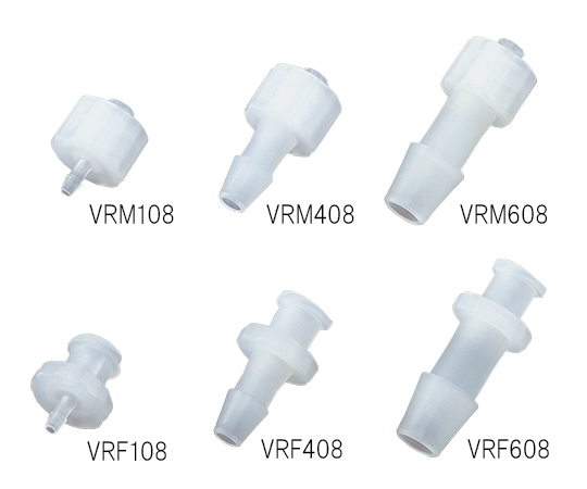 2-9964-02 ルアーフィッティング（PVDF製・軟質チューブ用） VRM208
