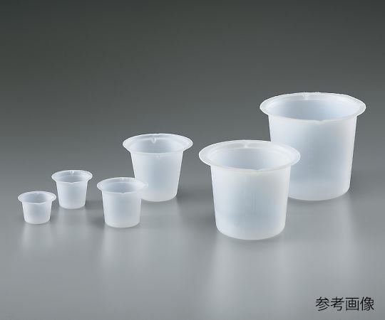 3-039-04 PS製ビーカーカップ 50mL 100個×5箱入 13916-015