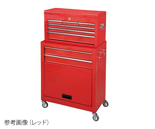 3-047-01取扱停止薄型キャビネットレッド