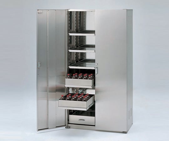 【特大】アズワン3-060-11薬品庫ＳＨ型ドア材質ステンレス【1個】(as1-3-060-11)