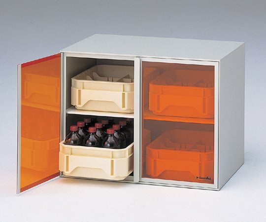 【送料定額】アズワン3-074-11薬品保管庫（卓上用）ＳＮＮ型【1個】(as1-3-074-11)