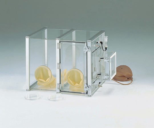 アズワン3-104-01グローブボックス陽圧式７４５×４８０×４８０ｍｍ【1台】(as1-3-104-01)