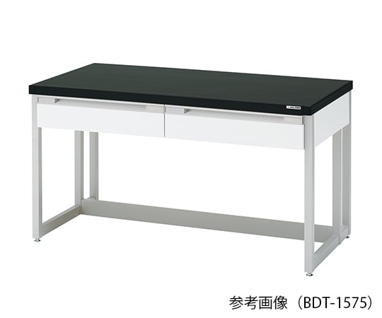 【大型商品※送料別途】アズワン3-1339-11　分析機器用作業台 (オープンタイプ・引出し付き) 900×750×800mm　BDT-975