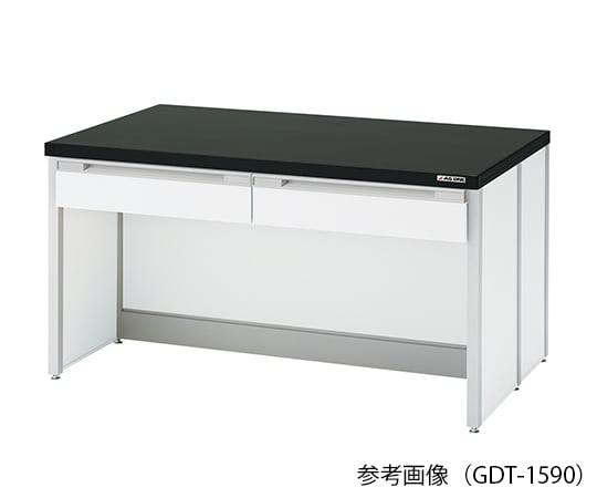 【大型商品※送料別途】アズワン3-1341-12　分析機器用作業台 (耐荷重タイプ・引出し付き) 1500×900×800mm　GDT-1590