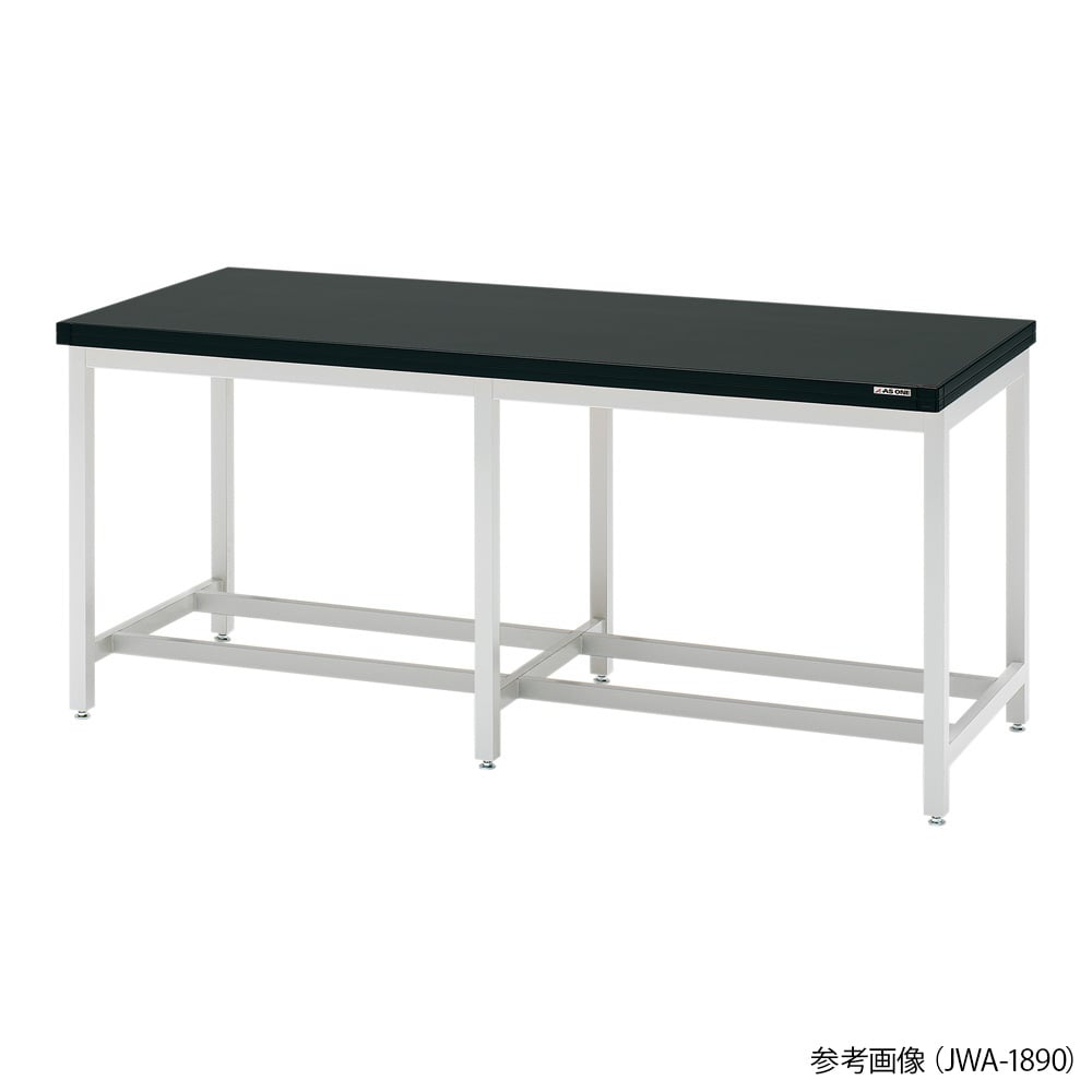 3-1346-12 作業台 (スチール製) 1500×900×800mm JWA-1590 【AXEL