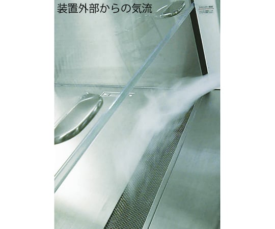 【大型商品※送料別途】日本エアーテック3-1411-21　卓上型バイオロジカルセーフティキャビネット（クラスIIA2） BHC-T701IIA2