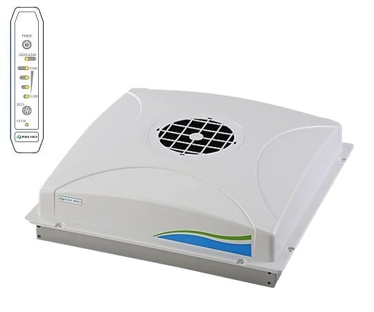 ピュアスペース・10（抗菌・防臭HEPAフィルター仕様）　リモコン付き