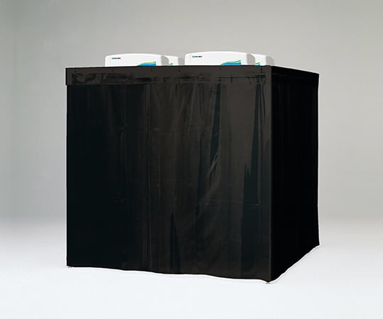 クリーンブース ブラックカーテンタイプ シリーズ アズワン Axel アズワン