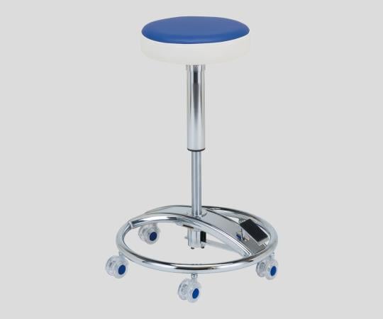 アズワン3-1469-02カラートレンドチェアー背無しブルー【1脚】(as1-3-1469-02)