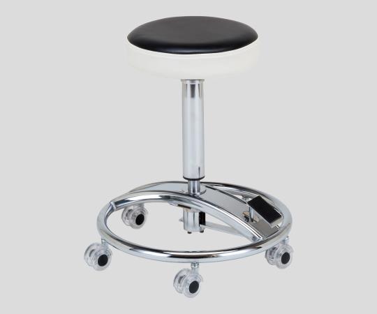 アズワン3-1469-04カラートレンドチェアー背無しブラック【1脚】(as1-3-1469-04)