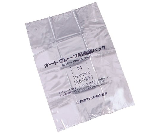 【サンプル】3-1489-02オートクレーブ用廃棄バッグ(消臭機能付き)405×660mm200枚入Ｍ－Ｔ【1箱(200枚入)】(as1-3-1489-02)