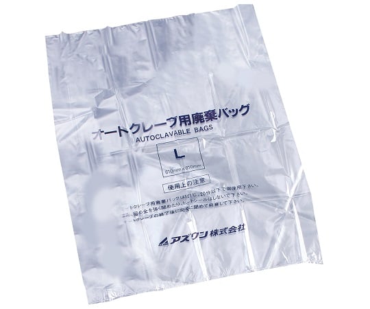 【サンプル】3-1489-03オートクレーブ用廃棄バッグ(消臭機能付き)610×810mm200枚入Ｌ－Ｔ【1箱(200枚入)】(as1-3-1489-03)