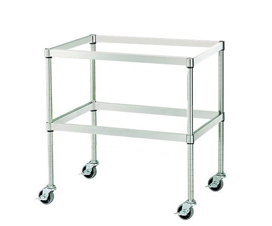 【組立】3-1544-01バスケットワゴン２段バスケット４個使用可【1台】(as1-3-1544-01)