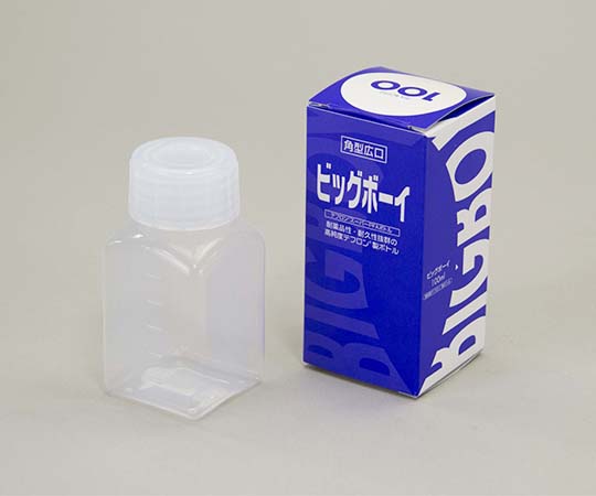 アズワン3-1568-01ビッグボーイ角型広口１００ｍｌ【1個】(as1-3-1568-01)