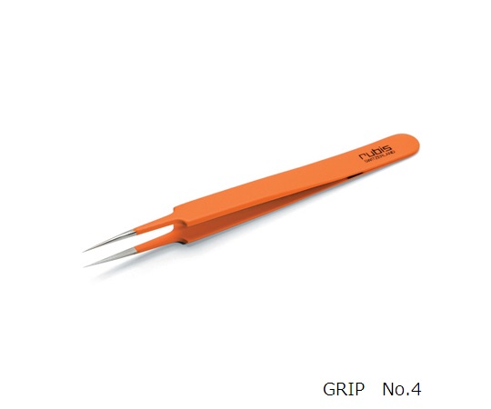 RUBIS3-1611-12MEISTERピンセットGRIPNo.4【1本】(as1-3-1611-12)