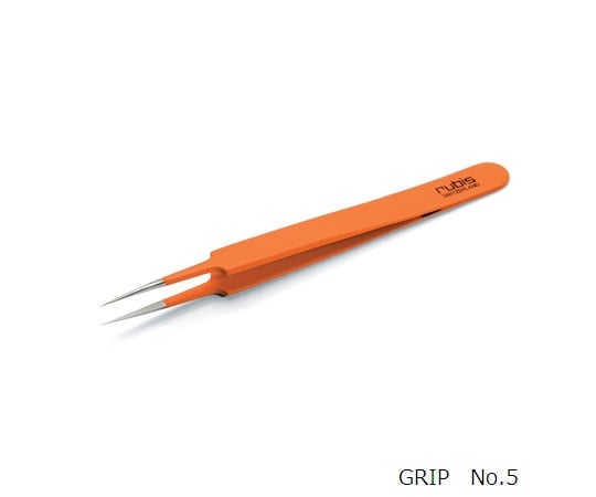 RUBIS3-1611-13MEISTERピンセットGRIPNo.5【1本】(as1-3-1611-13)