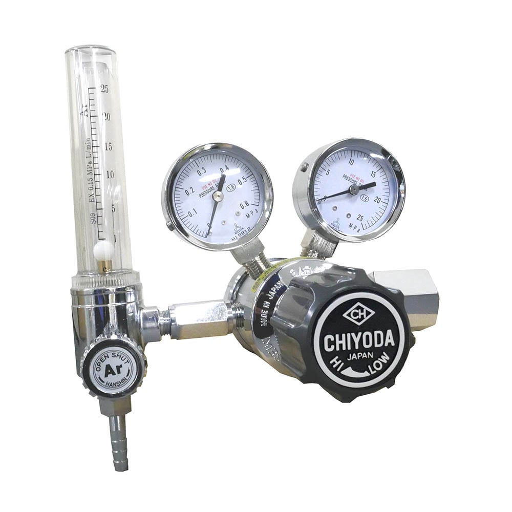 【校正対応】千代田精機3-1661-10精密圧力調整器SRS-HS-BHN1-Ar【1個】(as1-3-1661-10)