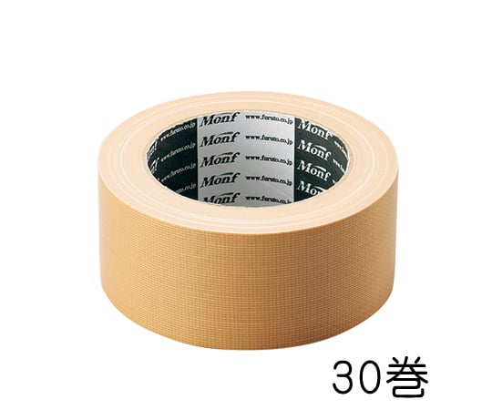 3-1761-51 布粘着テープ 梱包用 50mm×25m×0.2mm 1箱（30巻入） No.8015v＞