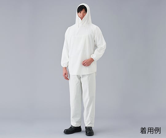 3-1798-04塗装服上下セット胸中央ポケット（ファスナー）付LL【1セット】(as1-3-1798-04)