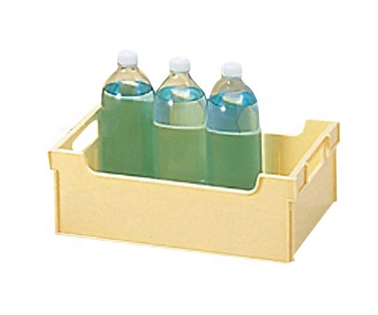 3-181-02薬品コンテナーＢＣ－２Ｙ２３４×３３７×１１３ｍｍ持ち手付き【1個】(as1-3-181-02)