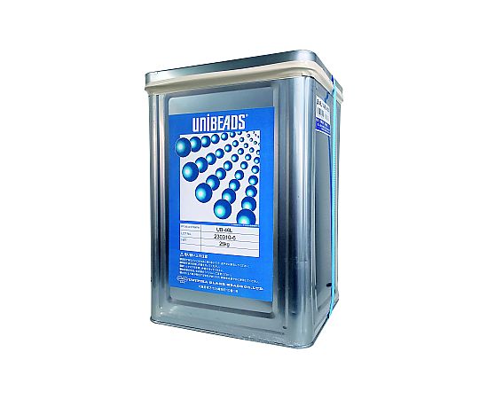 ブラスト用研削材　（ガラスビーズ）　代表粒径：63〜106μm その他 aso 3-1860-05 病院・研究用品 | 秋山産業 ガラスビーズ サンドブラスト用 25kg UB-23L