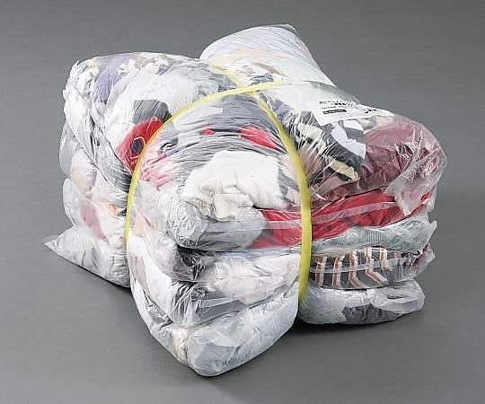 【イチオシ商品】アズワン3-1870-01エコノミーウエス(中古生地)雑色油専用2kg×5袋【1セット】(as1-3-1870-01)