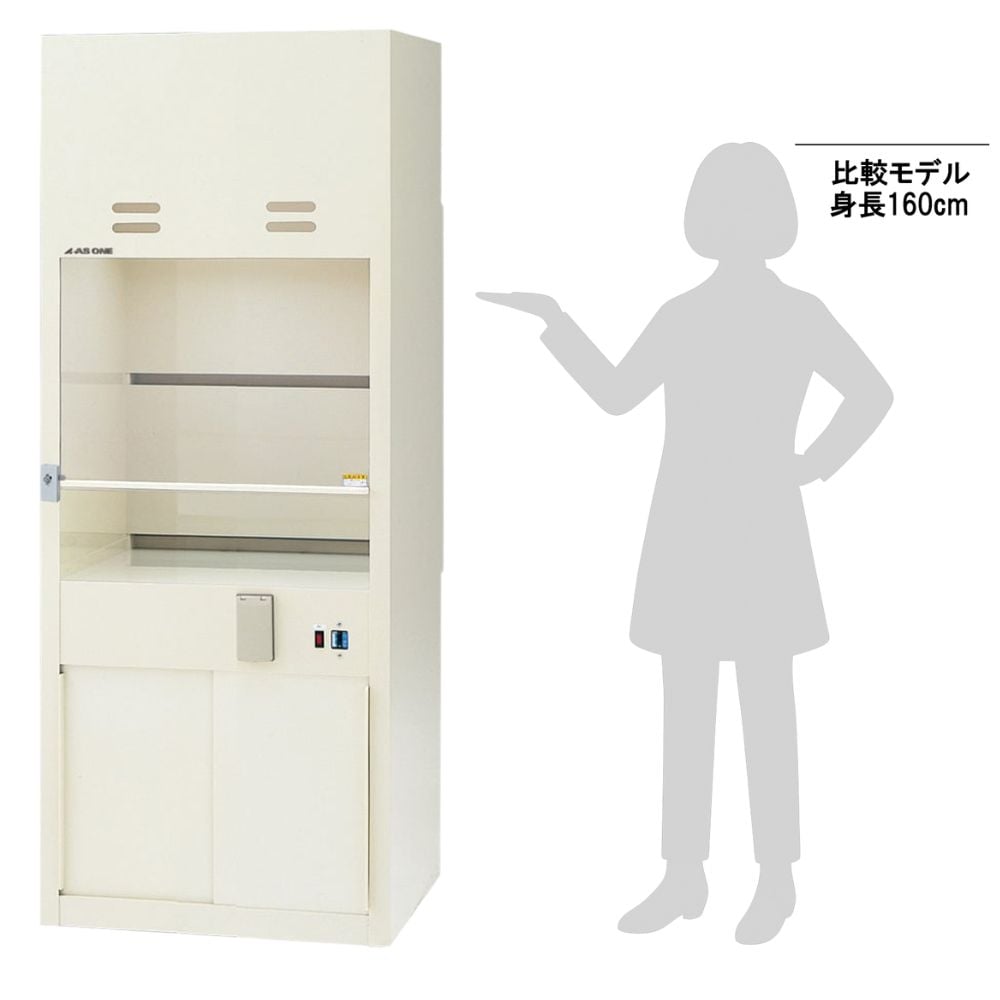 3-2058-12 ラボドラフト（PVC・W700タイプ） ZP-700 【AXEL】 アズワン