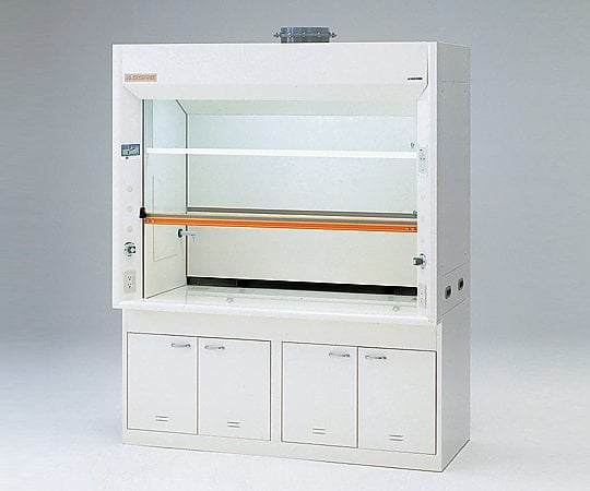 3-2104-01取扱停止ＡＳＳＲＥヒュームフード内装ＰＶＣタイプ１２００×９９５９００×２２５０ADPＮ-1200