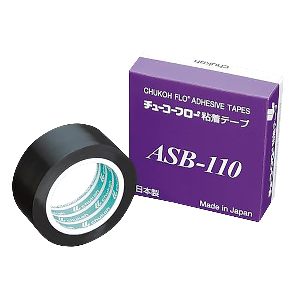 フッ素樹脂粘着テープ 13×0.13mm×10m ASB110-0.13-13