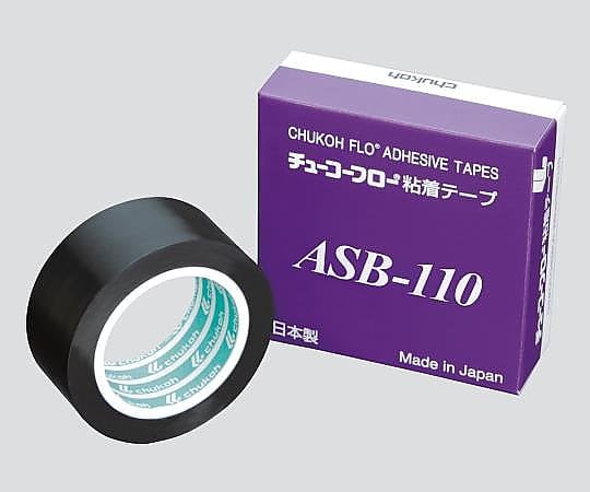 3-2472-03 フッ素樹脂粘着テープ ３８×０．１３ｍｍ×１０ｍ ASB110-0.13-38