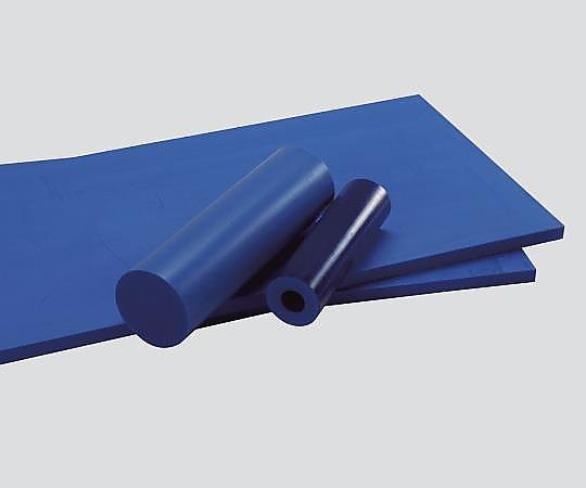 ナイロン丸棒　（基本グレード・青色）　φ100×500　MC901-φ100-500