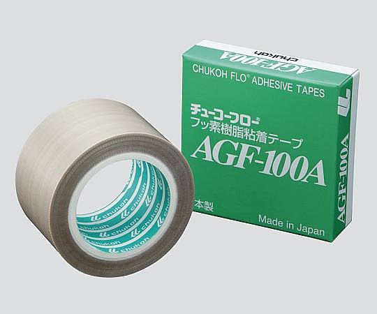 3-2504-06 フッ素樹脂粘着テープ ５０×０．１８ｍｍ×１０ｍ AGF-100A-0.18-50