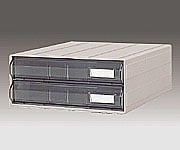 サカセ3-271-03Ｂ５カセッター（引出上下２段）【1個】(as1-3-271-03)