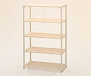 【送料定額】【組立】3-297-03ポールシェルフ１２００ｍｍ５段【1台】(as1-3-297-03)