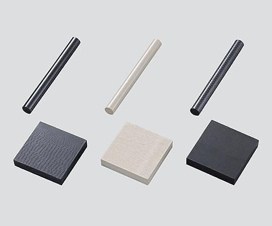 高機能PEEK樹脂 板　摺動グレード　250×250×40